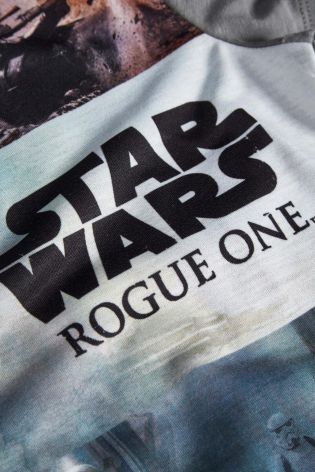 Grey Star Wars Rogue One T-Shirt (3-14yrs)